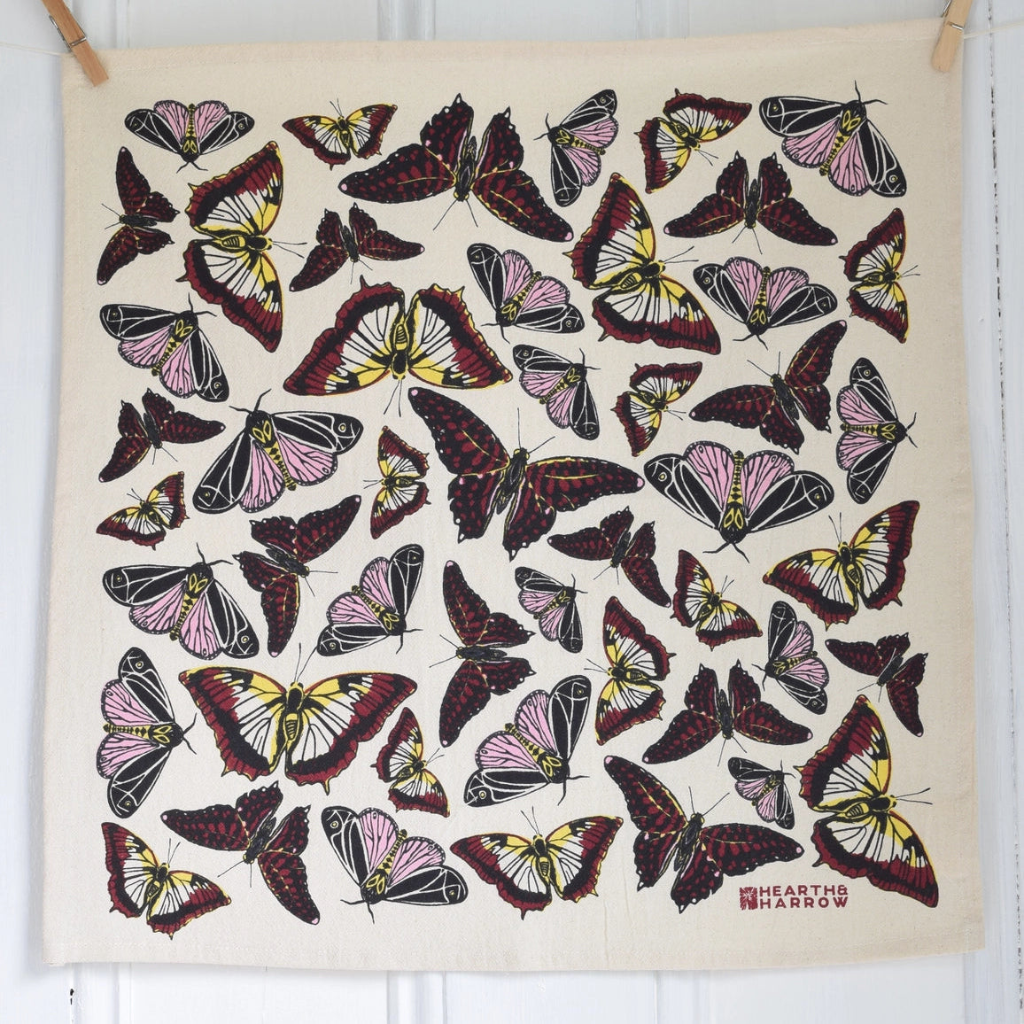 Butterfly Cotton Napkins (Set of 4)
