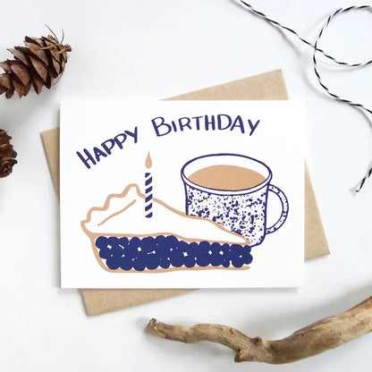 Pie Birthday Card