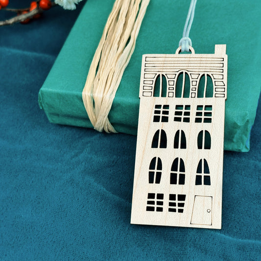 Wooden Building Ornament