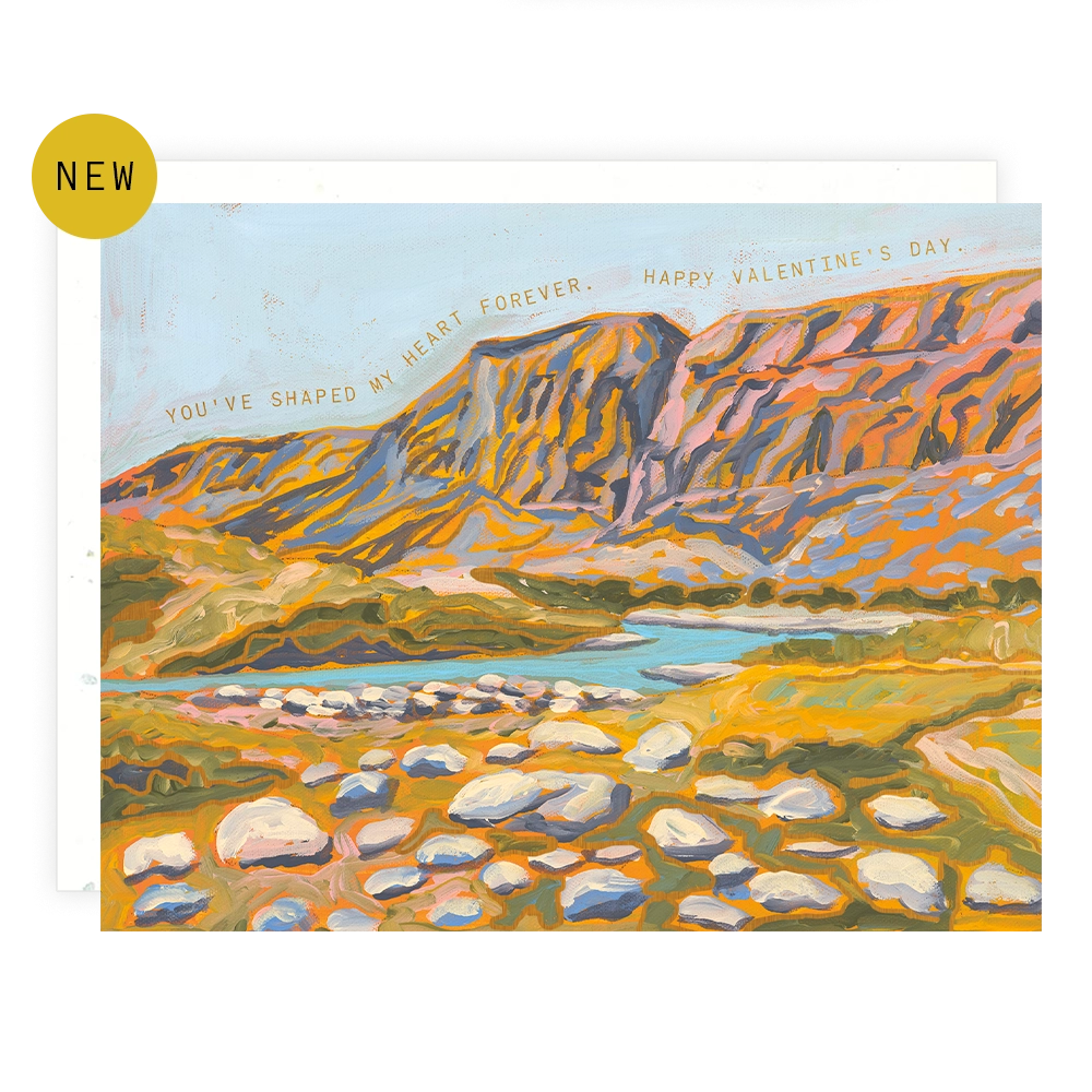 You've Shaped My Heart Valentine's Day Card