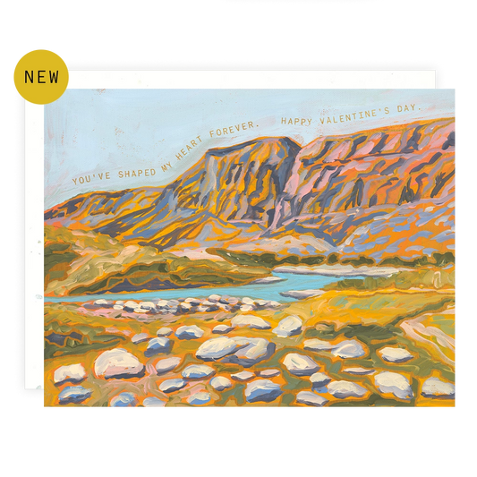 You've Shaped My Heart Valentine's Day Card