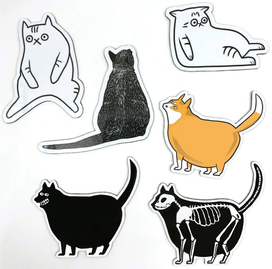 Herd of Cats - Set of 6 Magnets