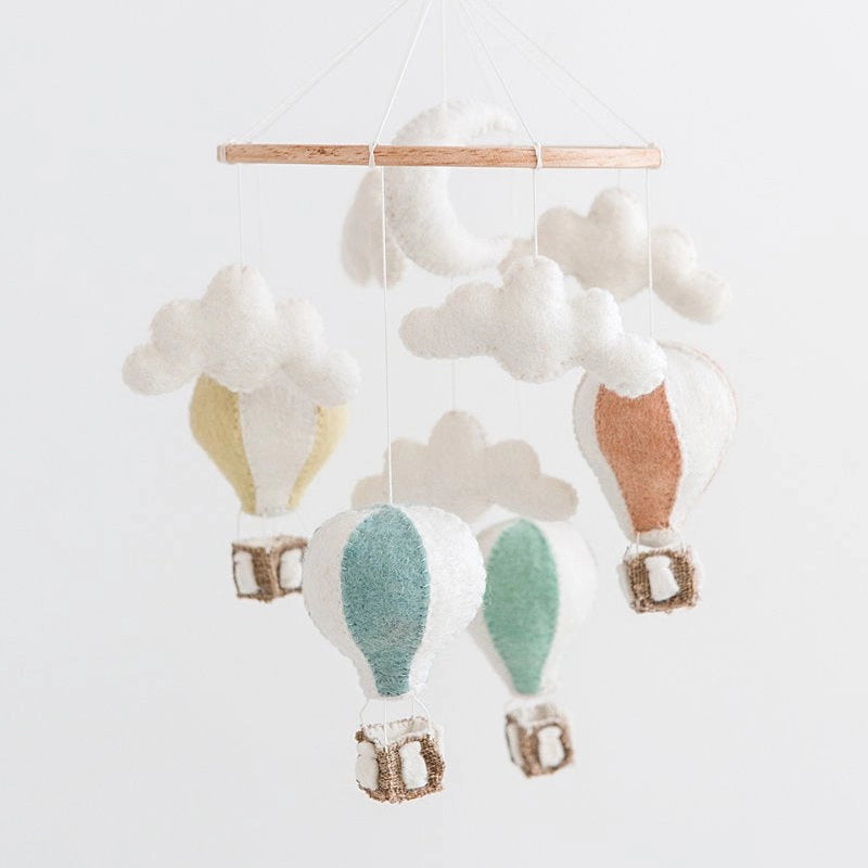 Hot Air Balloon Baby Crib Mobile