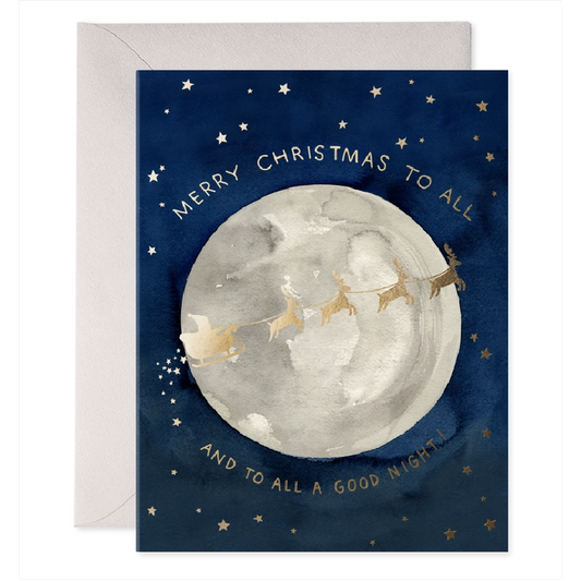 Santa Moon cards (box of 6)