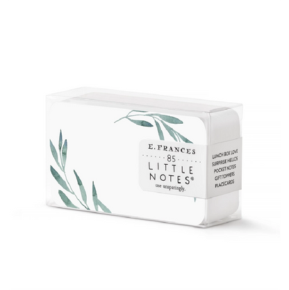 Olive Branch Greenery Little Notes (Pack of 85)