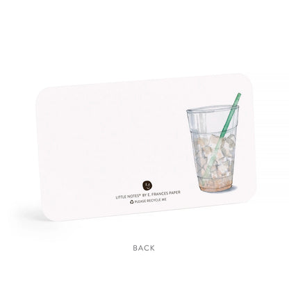 Iced Coffee Little Notes (Pack of 55)