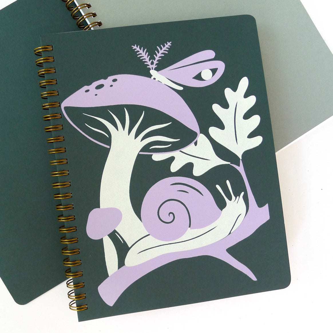 Lavender Snail Notebook/Sketchbook