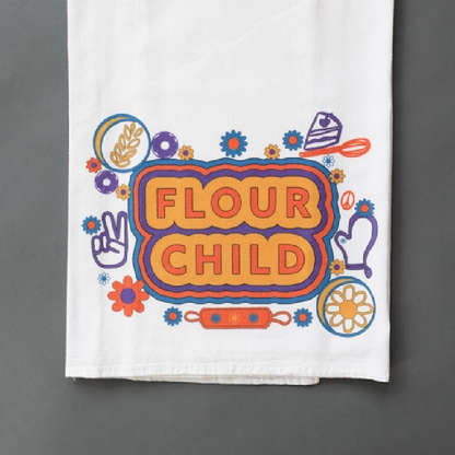 Flour Child Tea Towel