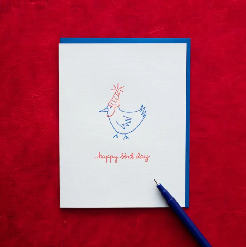 Greeting Card - Happy Bird Day