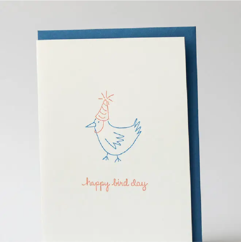Greeting Card - Happy Bird Day