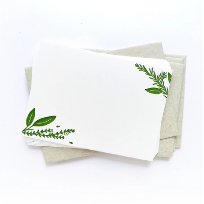 Herb Notecards - Set of 8