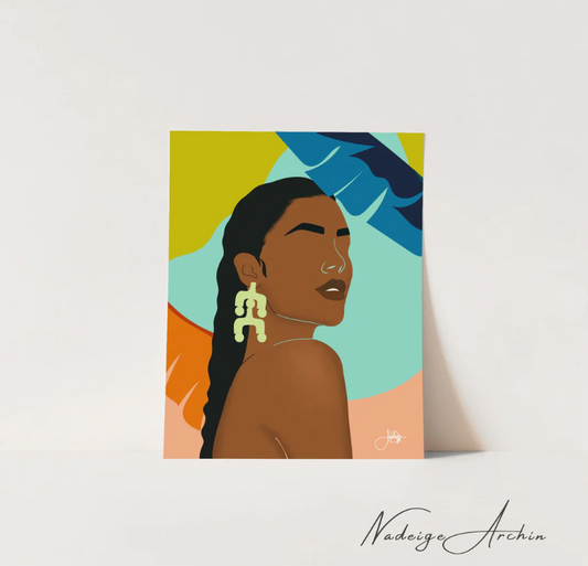 Art Print - Honor Your Voice by Nadeige Archin