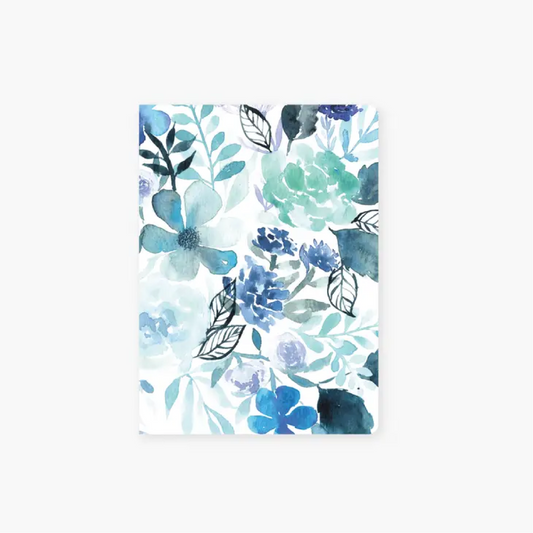 Pocket Journal - Watercolor Flowers