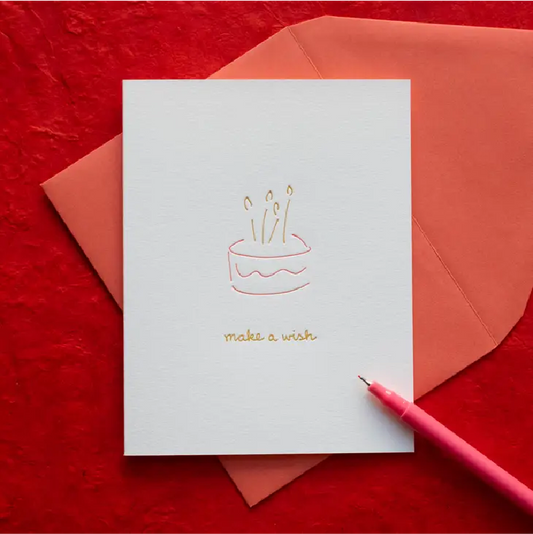 Greeting Card - Make A Wish