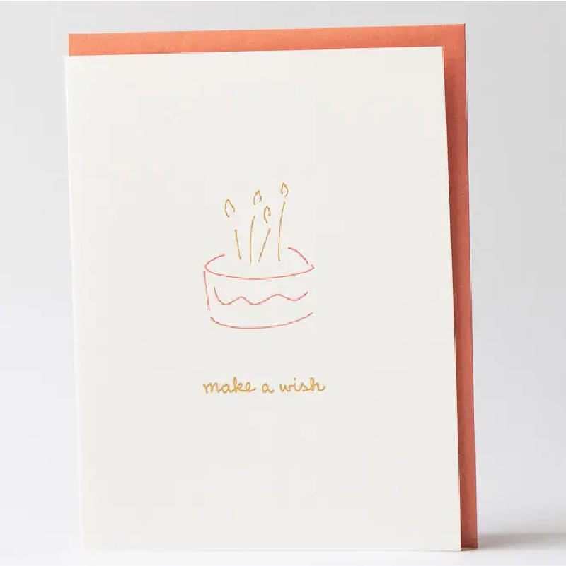 Greeting Card - Make A Wish
