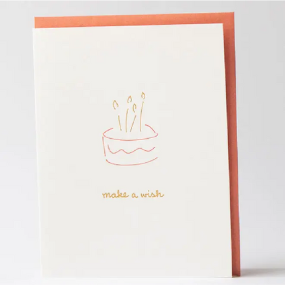 Birthday Card - Make A Wish