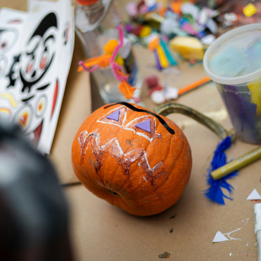 Oct 24 - Pumpkin Painting (for kids 4+)