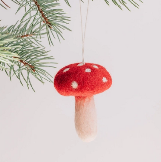 Mushroom Ornament