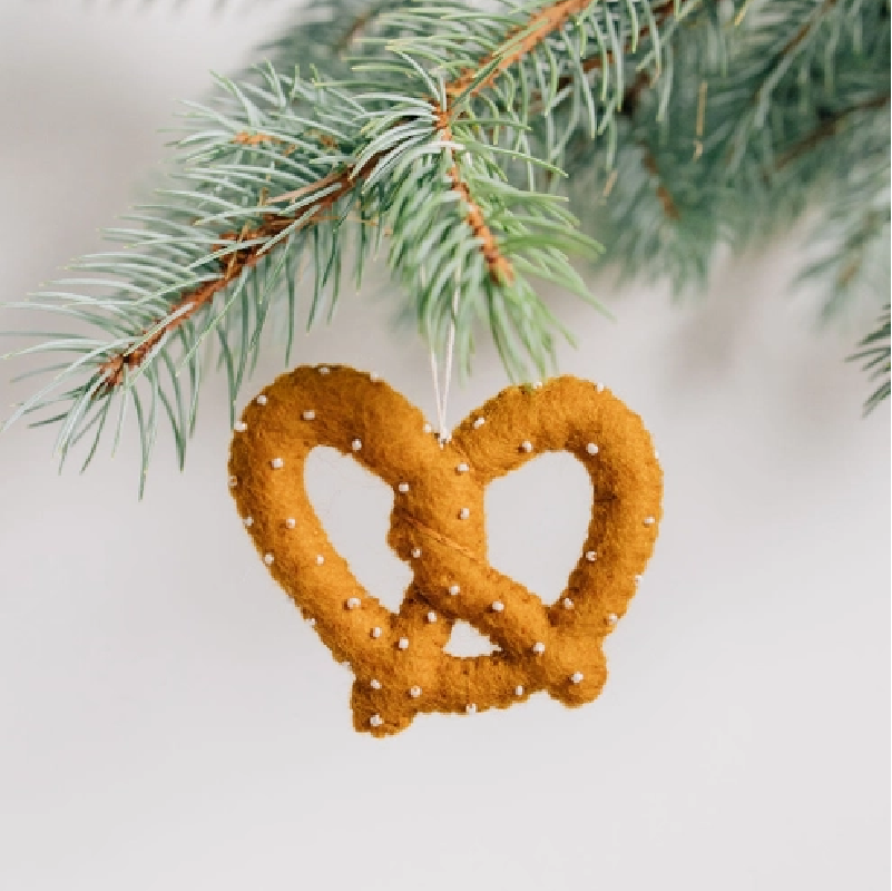 Pretzel Ornament