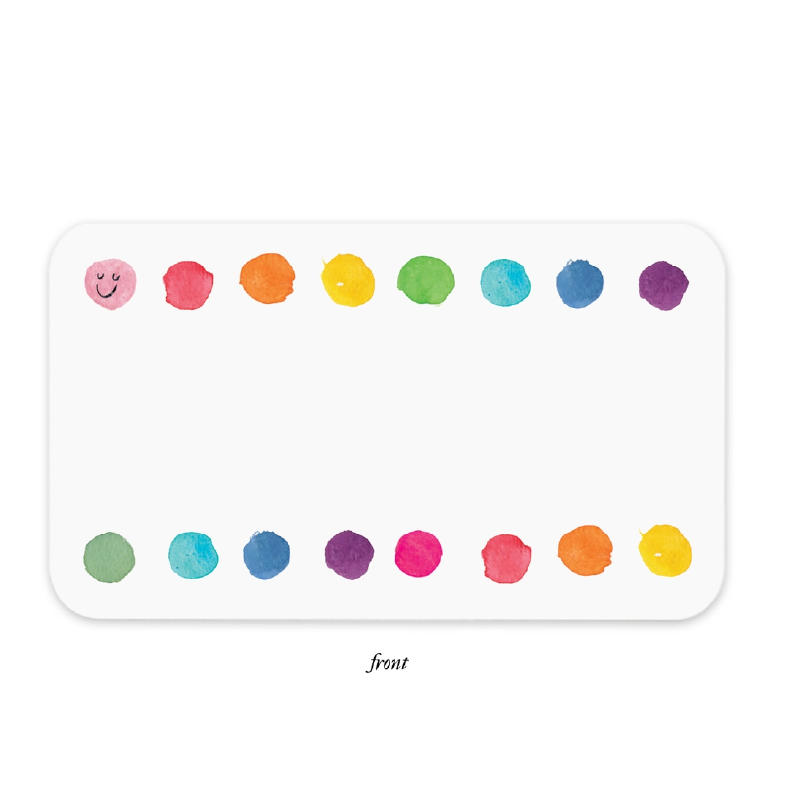 Little Notes - Rainbow Dots (Pack of 85)