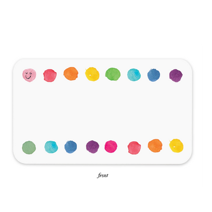 Rainbow Dots Little Notes (Pack of 55)
