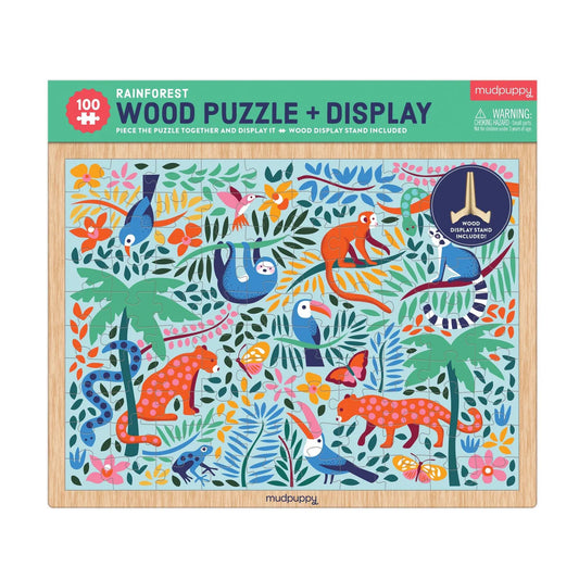 Rainforest Wood Puzzle (100 Pieces)