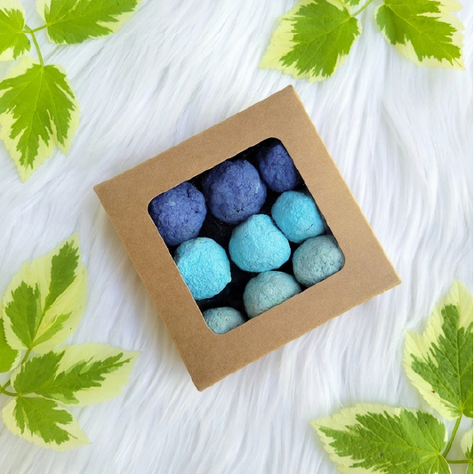 Blue Ombre Seed Bombs
