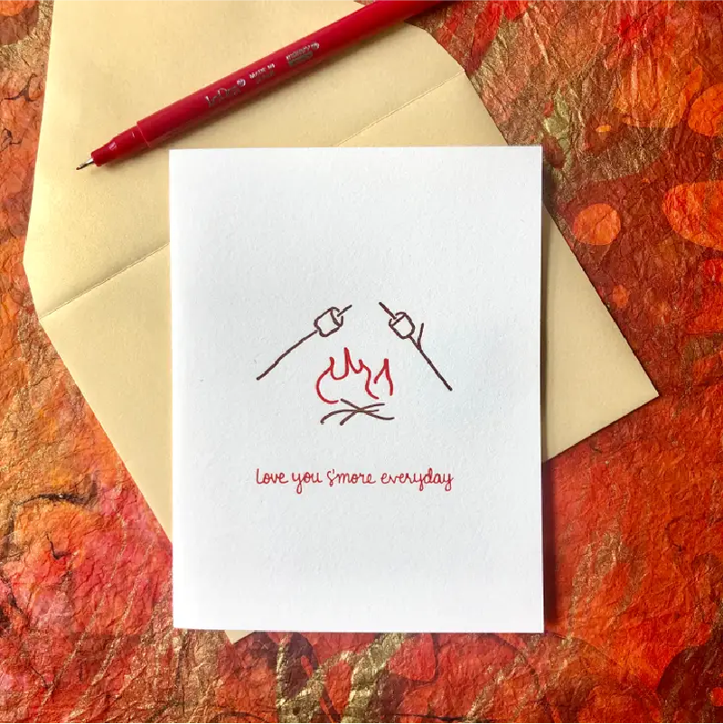 Greeting Card - Love You Smore