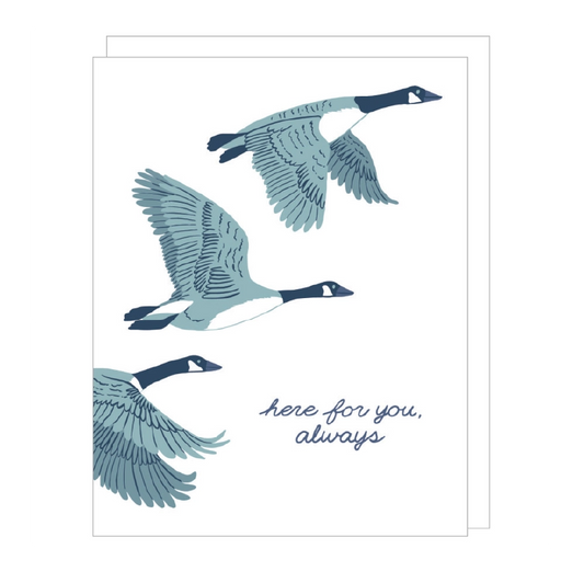 Birds Here for You Sympathy Card