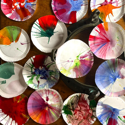 Oct 17 - Spin Art (for kids 4+)