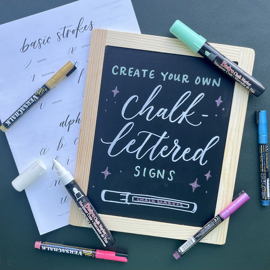 3/26 - Hand-Lettering for Chalkboard Signs