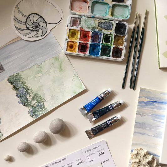 2/10 - 3/17 - Awaken Spring with Watercolors (6 Week Series)