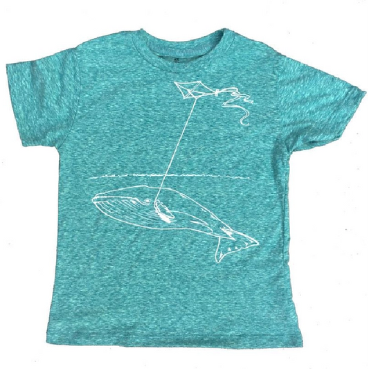 Kids T-Shirt - Whale with Kite