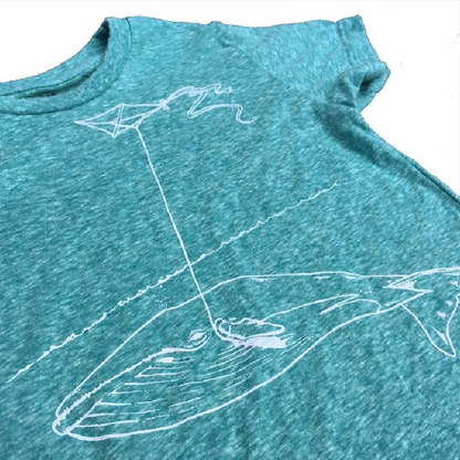 Kids T-Shirt - Whale with Kite