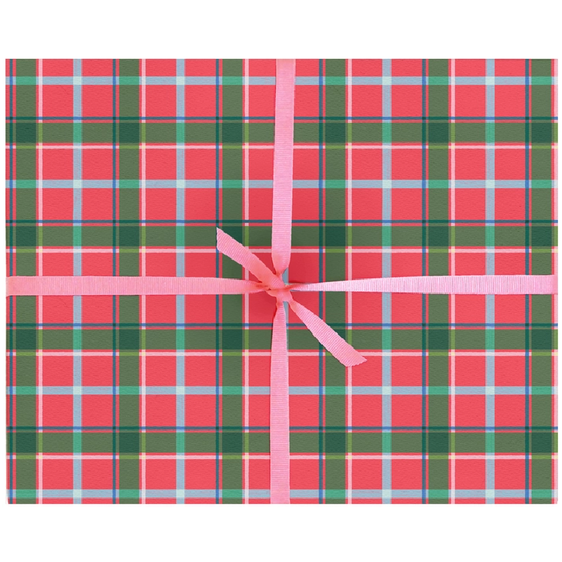 Wrapping Paper - Festive Plaid