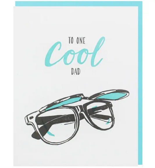 Father's Day Card - Clip-On Sunglasses